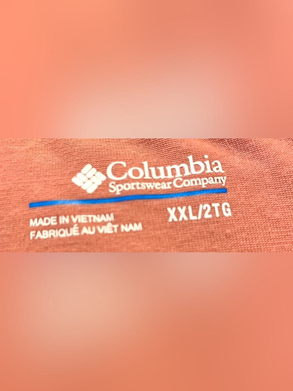 Columbia Sportswear Company Peach Shirt w/Dolman Banded Sleeve - Soft - XXL - Picture 12 of 13